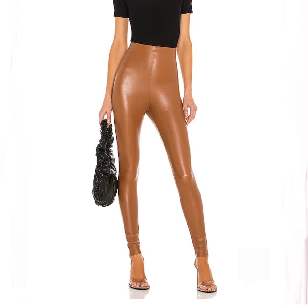 Revolve Commando Cocoa Faux Leather Size XL